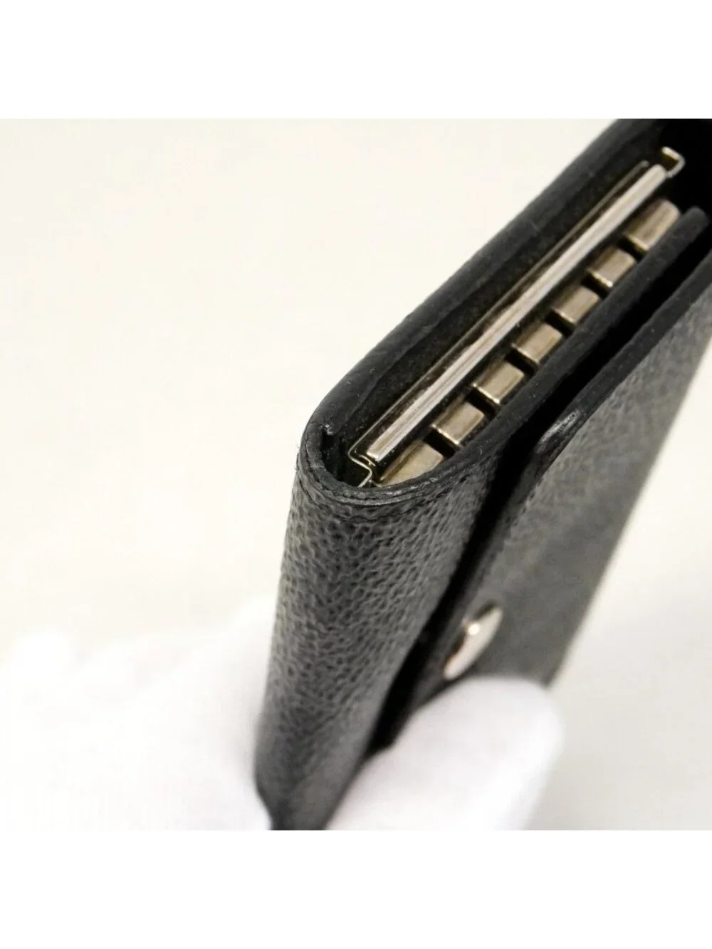 Louis Vuitton Key Case Damier Graphite Multicles 6 Black Gray Key Holder